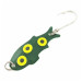 Vintage   Shoff's Big Triple Teazer, 1/16oz Frog fishing spoon #24022