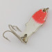 Vintage   Shoff's Triple Teazer, 1/8oz  Red / White fishing spoon #24023