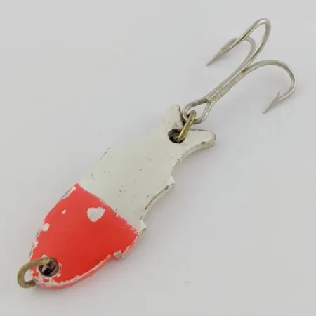 Vintage Shoff's Triple Teazer, 1/8oz  Red / White fishing spoon #24023
