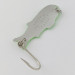 Vintage   Shoff's Big Triple Teazer, 1/16oz green fishing spoon #24024