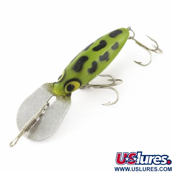 Vintage   Storm Hot'N'Tot Thin Fin, 1/4oz Frog fishing lure #24027