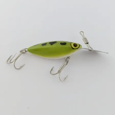 Vintage Storm Hot'N'Tot Thin Fin, 1/4oz Frog fishing lure #24027