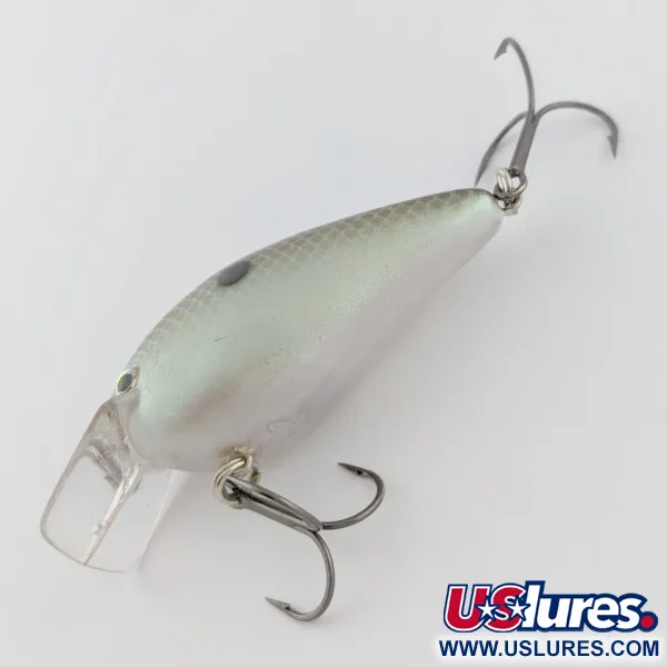 Vintage   Strike King KVD 1.5 Silent square bill, 2/5oz Olive Sexy Shad fishing lure #24028