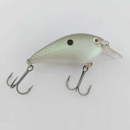 Vintage Strike King KVD 1.5 Silent square bill, 2/5oz Olive Sexy Shad fishing lure #24028