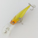 Vintage   Rebel Double Deep Shad, 3/16oz brown/yellow fishing lure #24030
