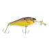 Vintage   Rebel Double Deep Shad, 3/16oz brown/yellow fishing lure #24030
