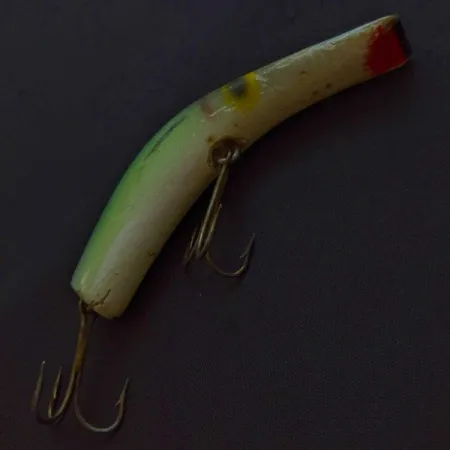 Vintage Kautzky Lazy Ike Wooden, 1/4oz fishing lure #24032