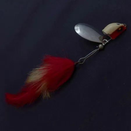 Vintage Paul Bunyan 66, 2/5oz red spinning lure #24033