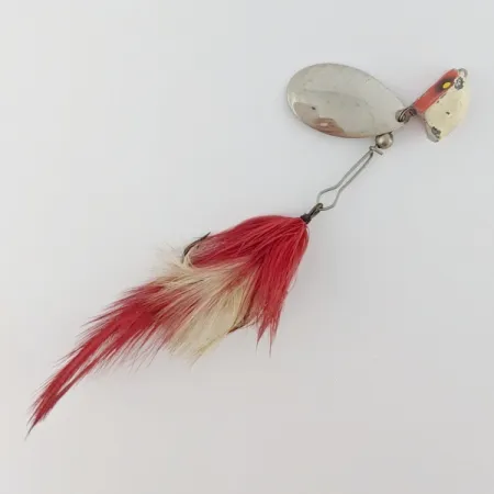 Vintage Paul Bunyan 66, 2/5oz red spinning lure #24033