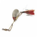 Vintage  Other G.M. Skinner 3 ( pat. Canada 1874), 3/16oz Silver/red spinning lure #24034