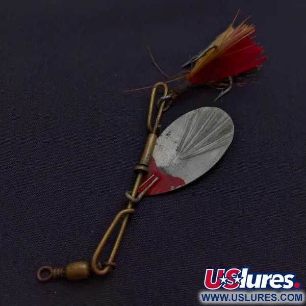 Vintage  Other G.M. Skinner 3 ( pat. Canada 1874), 3/16oz Silver/red spinning lure #24034