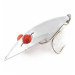 Vintage   Herter's Glass Eye Spoon, 2oz nickel/red eyes fishing spoon #24036