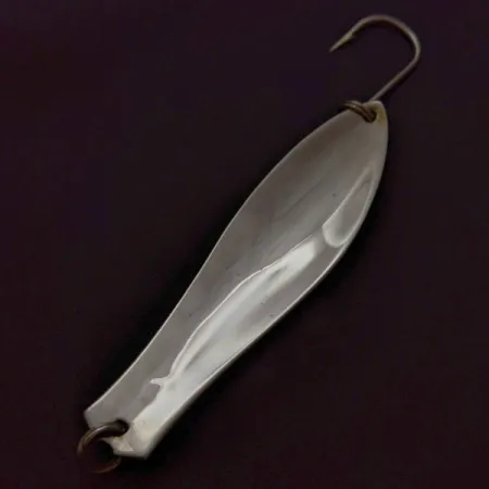 Vintage Prescott Spinner Little Doctor 275, 3/4oz Никель/зелёный fishing spoon #24042