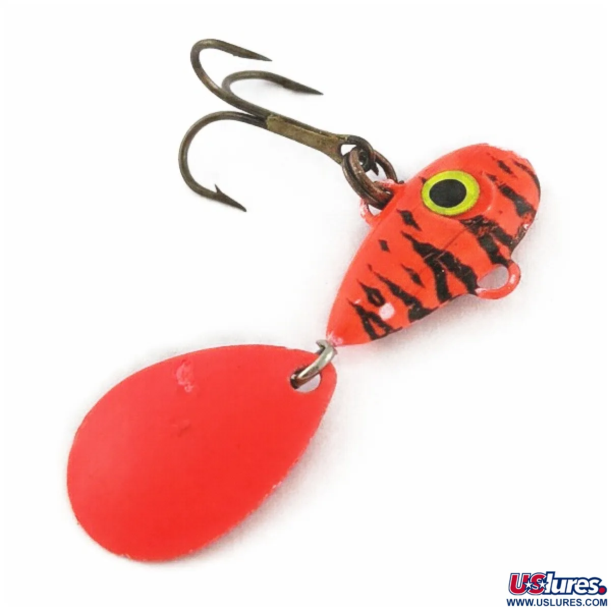 Vintage Mann's Bait Mann's Little George, 2/5oz Hot Pink spinning