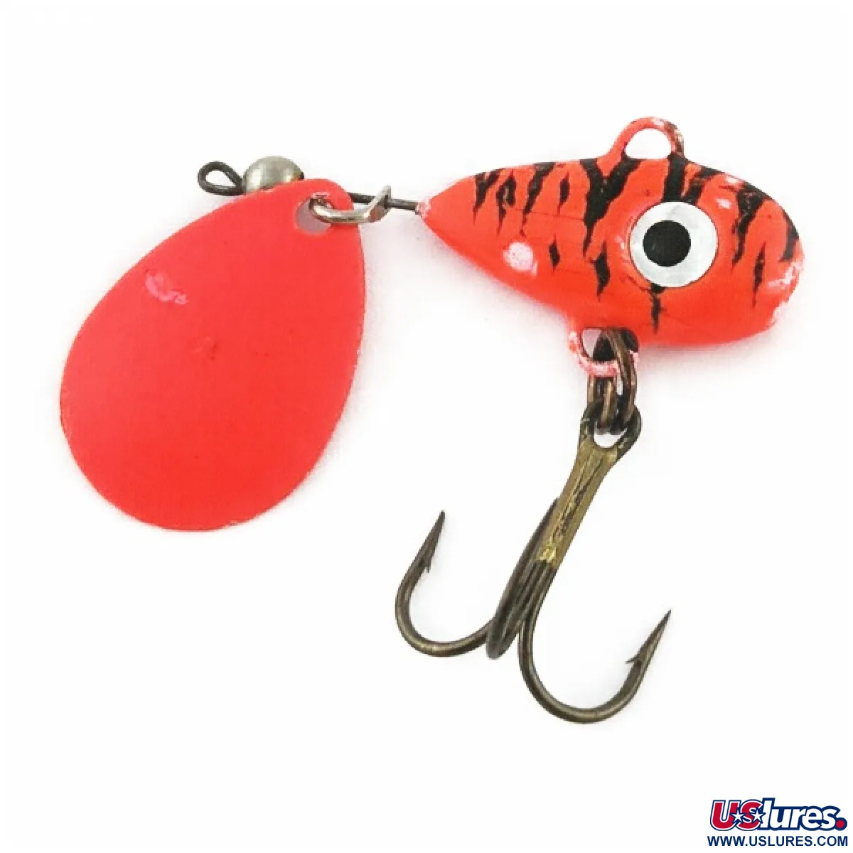 Vintage Mann's Bait Mann's Little George, 2/5oz Hot Pink spinning