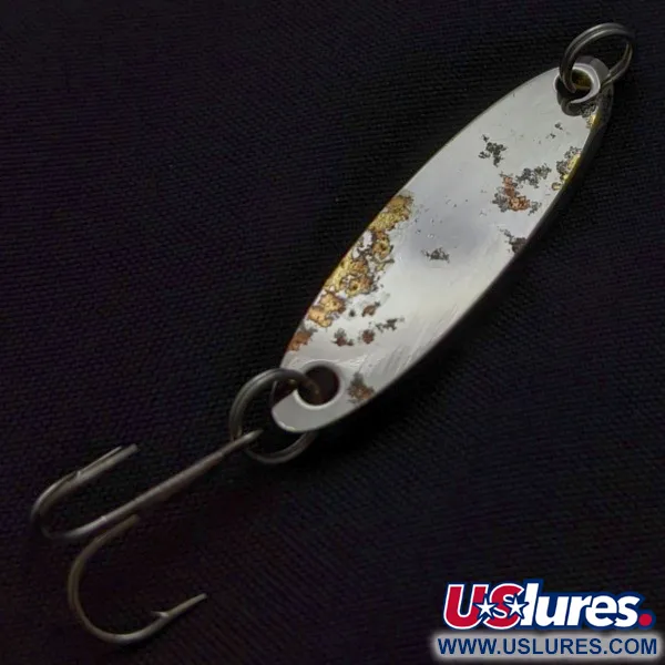 Vintage  Acme  Kastmaster, 1 1/4oz nickel fishing spoon #24044