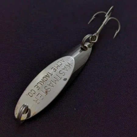 Vintage Acme  Kastmaster, 1 1/4oz nickel fishing spoon #24044