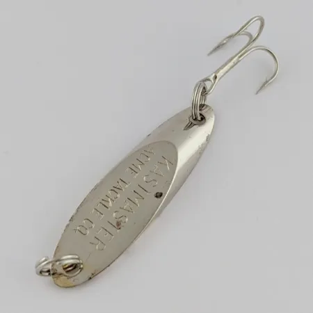 Vintage Acme  Kastmaster, 1 1/4oz nickel fishing spoon #24044