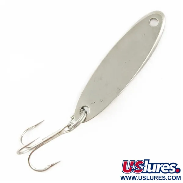 Vintage  Acme  Kastmaster, 1 1/4oz nickel fishing spoon #24045