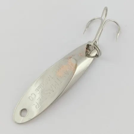 Vintage Acme  Kastmaster, 1 1/4oz nickel fishing spoon #24045