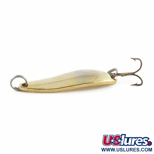 Vintage   Acme Fiord Spoon, 1/4oz Gold fishing spoon #24046