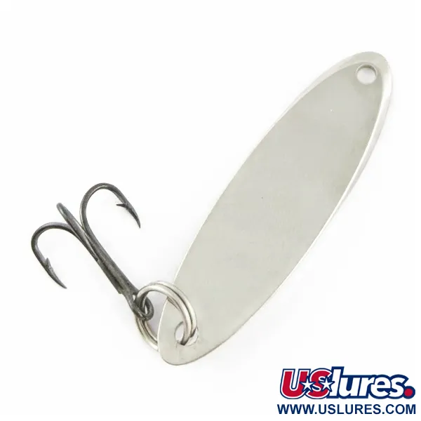 Vintage  Acme  Kastmaster, 1/4oz nickel fishing spoon #24048