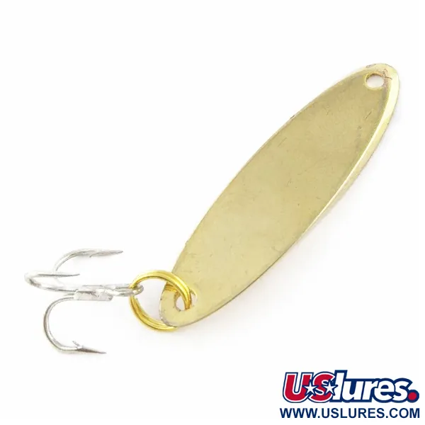 Vintage  Acme Kastmaster, 1/4oz gold fishing spoon #24049