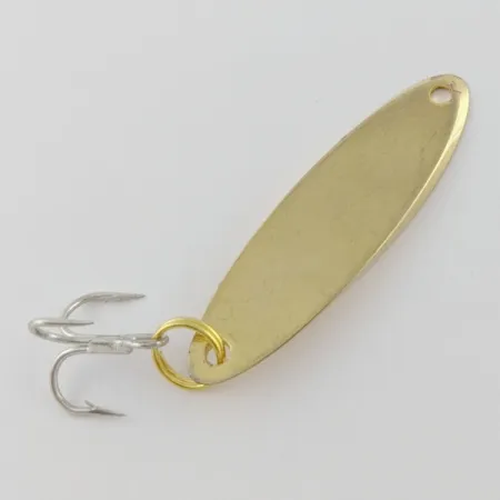 Vintage Acme Kastmaster, 1/4oz gold fishing spoon #24049