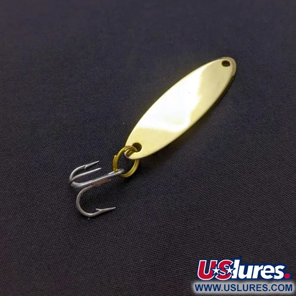 Vintage  Acme Kastmaster, 1/4oz gold fishing spoon #24049