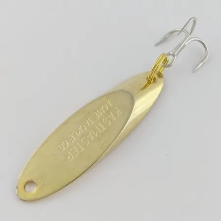 Vintage Acme Kastmaster, 1/4oz gold fishing spoon #24049