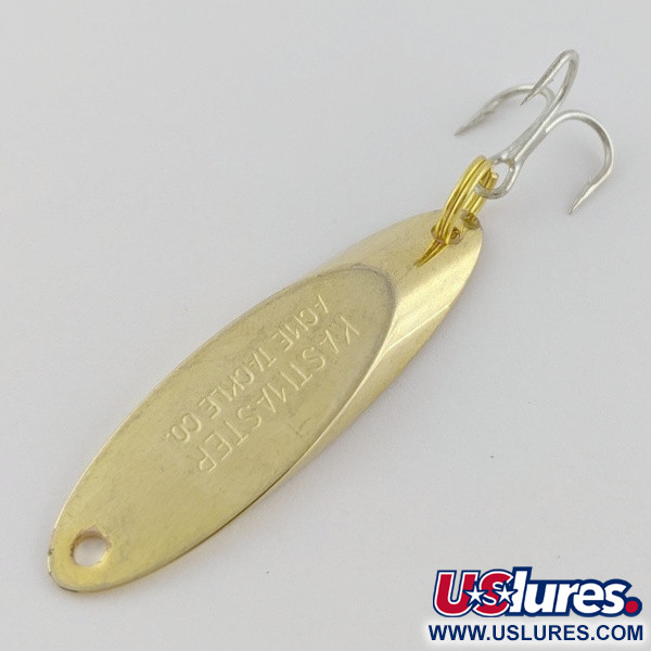Vintage  Acme Kastmaster, 1/4oz gold fishing spoon #24049