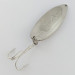 Vintage  Seneca Little Cleo (Hula Girl), 3/4oz nickel/blue fishing spoon #24050