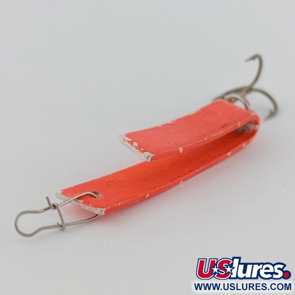 Vintage  Luhr Jensen Super-Duper 503, 1/8oz hot pink fishing spoon #24051