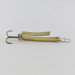 Vintage  Luhr Jensen Super-Duper 503, 1/8oz black/gold/red fishing spoon #24052