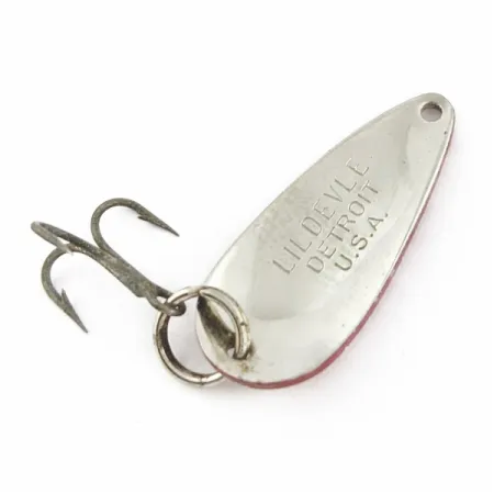 Vintage Eppinger Dardevle Lildevle, 1/8oz Red Devle fishing spoon #24053