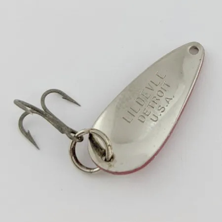 Vintage Eppinger Dardevle Lildevle, 1/8oz Red Devle fishing spoon #24053