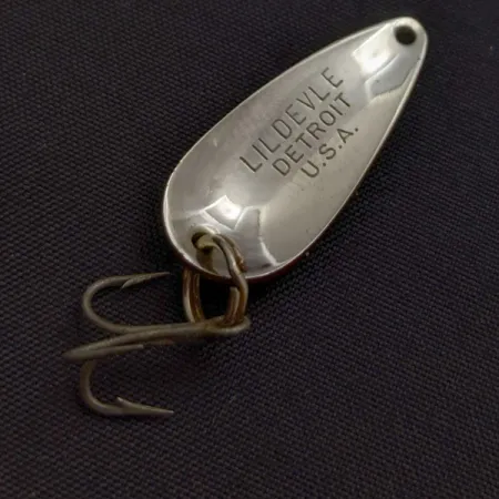 Vintage Eppinger Dardevle Lildevle, 1/8oz Red Devle fishing spoon #24053
