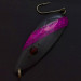 Vintage  Red Eye Lures Red Eye Evil Eye, 1/3oz black fishing spoon #24054