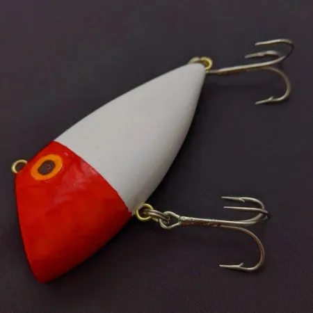 Vintage Unknown Lure Bayou Boogie, 1 3/4oz  M 11 (Red Head) fishing lure #24055