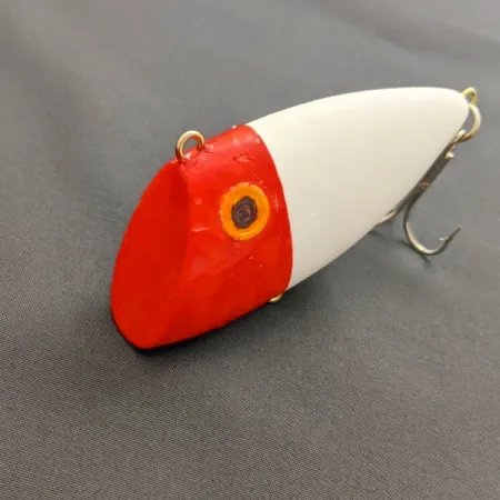 Vintage Unknown Lure Bayou Boogie, 1 3/4oz  M 11 (Red Head) fishing lure #24055