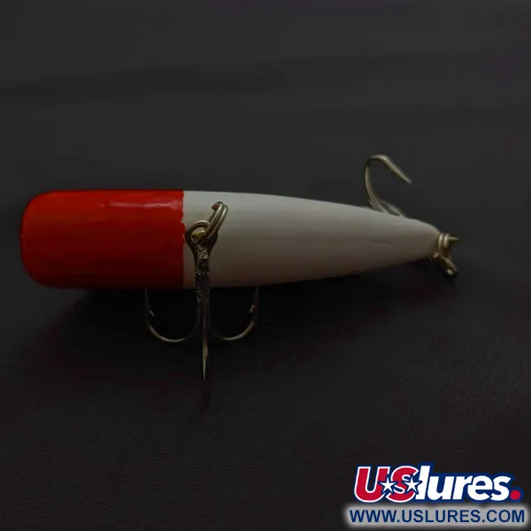 Vintage   Unknown Lure Bayou Boogie, 1 3/4oz  M 11 (Red Head) fishing lure #24055