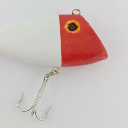 Vintage Unknown Lure Bayou Boogie, 1 3/4oz  M 11 (Red Head) fishing lure #24055