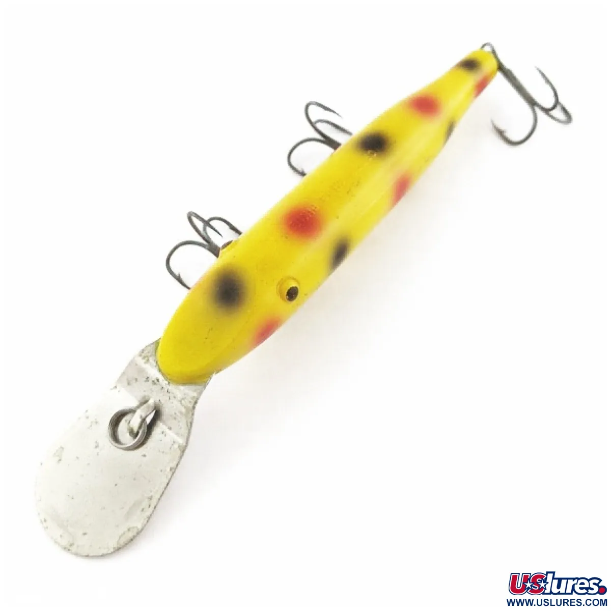 Vintage Creek Chub Pikie , 3/4oz Yellow fishing lure #24056