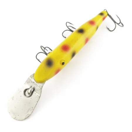 Vintage Creek Chub Pikie , 3/4oz Yellow fishing lure #24056