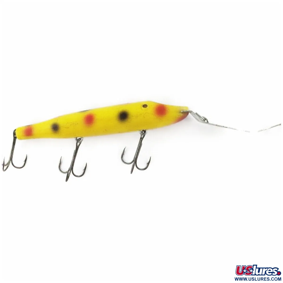 Vintage Creek Chub Pikie , 3/4oz Yellow fishing lure #24056