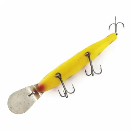 Vintage Creek Chub Pikie , 3/4oz Yellow fishing lure #24056