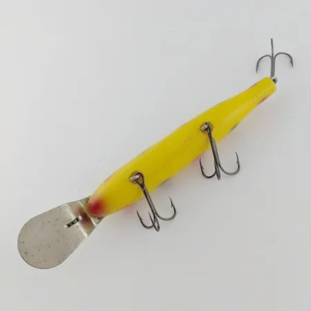Vintage Creek Chub Pikie , 3/4oz Yellow fishing lure #24056