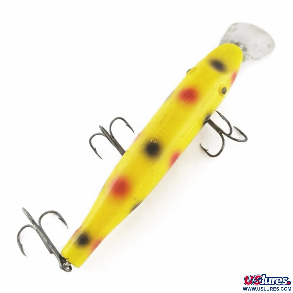 Vintage Creek Chub Pikie , 3/4oz Yellow fishing lure #24056