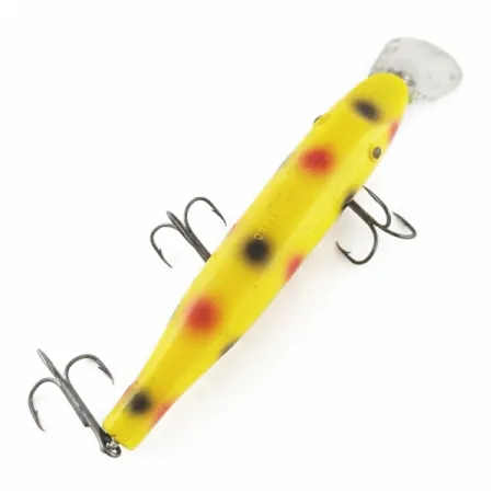Vintage Creek Chub Pikie , 3/4oz Yellow fishing lure #24056