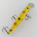 Vintage  Creek Chub Bait Company Creek Chub Pikie , 3/4oz Yellow fishing lure #24056